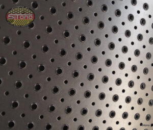 Blacha perforowana 3x1500x3000 antypoślizgowa-odpływowa  stalowa